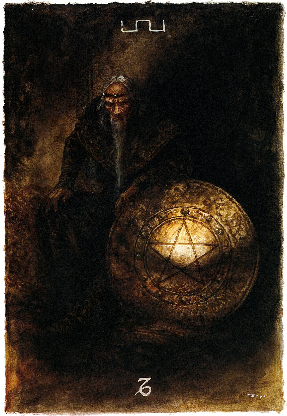 Minor Arcana Pentacles   King of Pentacles